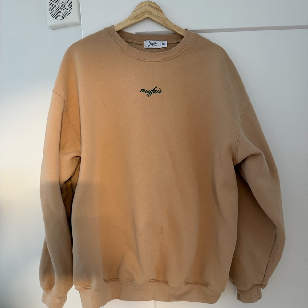 Mayfair Women's Tan Sweatshirt